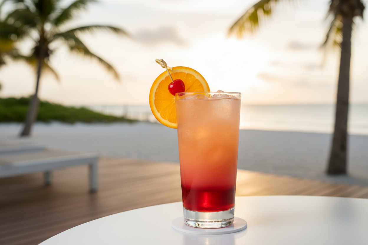 sex on the beach cocktail